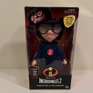 Disney Incredibles 2 Edna Doll with Voice Recognition